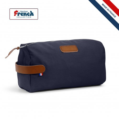 Trousse fabriquée en France personnalisable - Fisel Bleu marine